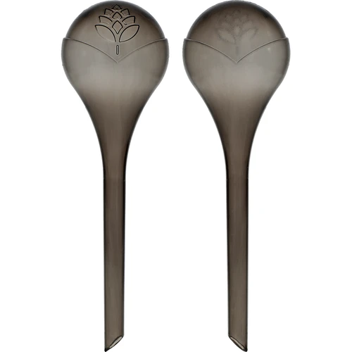 Laistymo burbulai augalams, permatomi juodi, 400 ml, 2 vnt.