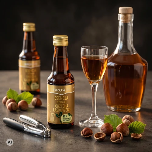 Lazdyno riešuto skonio esencija 4 l alkoholiui – 40 ml - 9
