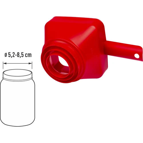 Lejek plastikowy Kwadratura Koła, fi 52-85 mm - 3