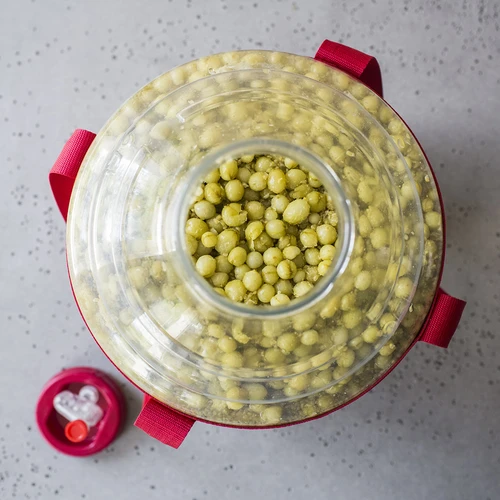 Lengvas, nedūžtantis vyno balionas su nešimo diržais, 25 L - 14