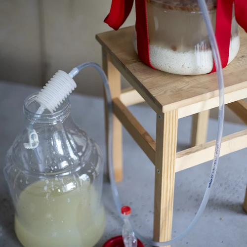 Lengvas, nedūžtantis vyno damižonas su nešimo diržais, 10 l - 12