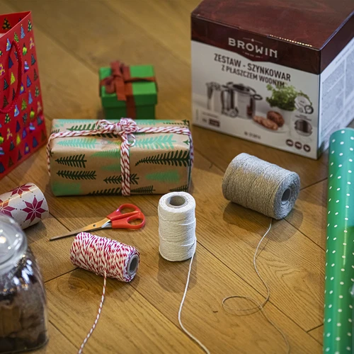 Lininė matinė mėsininko virvė (240 °C) 190 m - 2