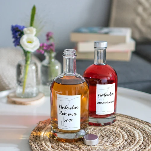 Lipnios etiketės 60 x 90 mm buteliams, užpiltinei, alkoholiui, degtinei - 20 vnt. - 7