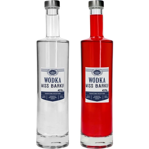 Lipnios etiketės 60x90 mm buteliams, degtinei, baltos, 20 vnt. - 6