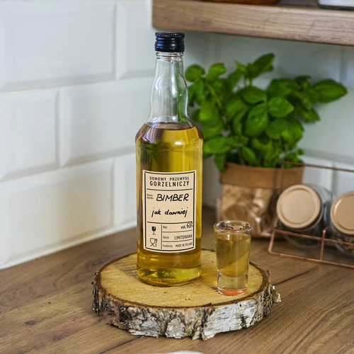 Lipnios etiketės 60x90 mm buteliams, degtinei, PRL, 20 vnt. - 5