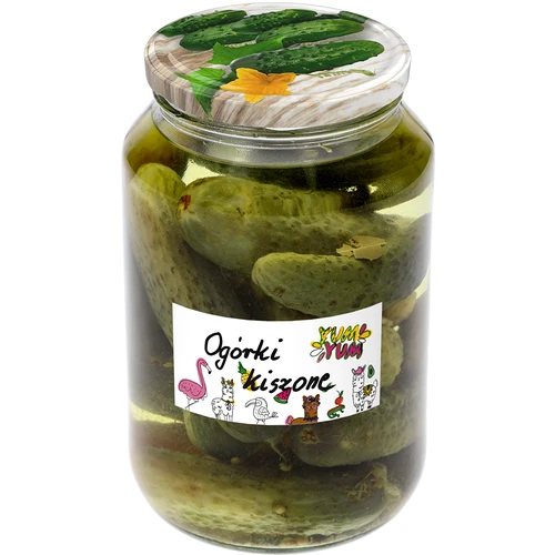 Lipnios etiketės vaikiškas motyvas 85/45 mm - 20 vnt. - 7