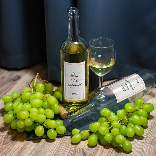 Lipnios etiketės vyno buteliams MIX 65/115 mm - 20 vnt. - 11