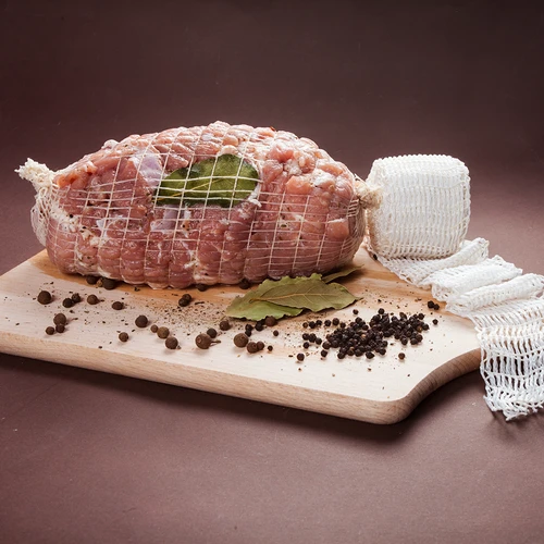 Mėsos gaminių tinklelis, 15 cm x 5 m, atsparumas temperatūrai iki 220 °C - 10