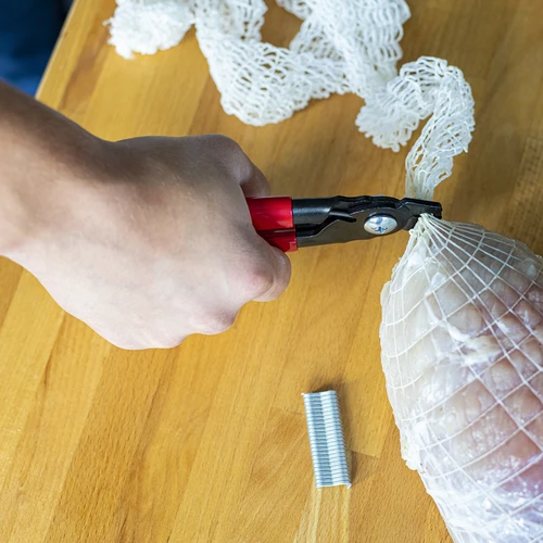 Mėsos gaminių užspaudimo replės + 60 klipsų - 6