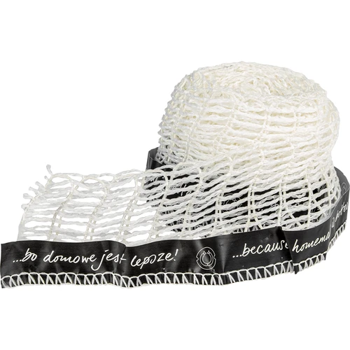 Mėsos gaminiams skirtas tinklelis su etikete, 15 cm x 4 m, atsparus karščiui iki 125°C