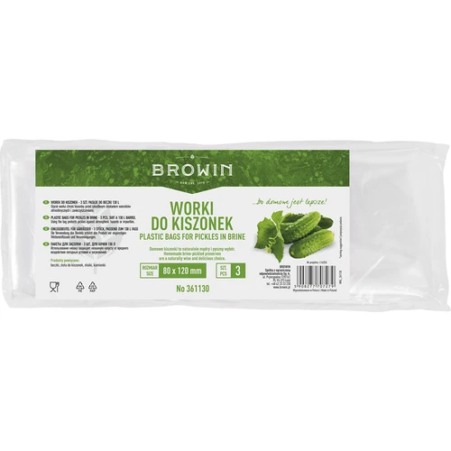 Maišai rauginiams - 130 l statinei - 3 vnt.