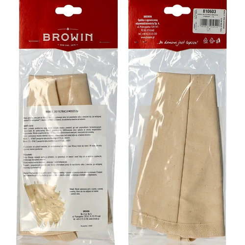 Maišas vyno, trauktinių filtravimui - kūginis, 3 l - 2