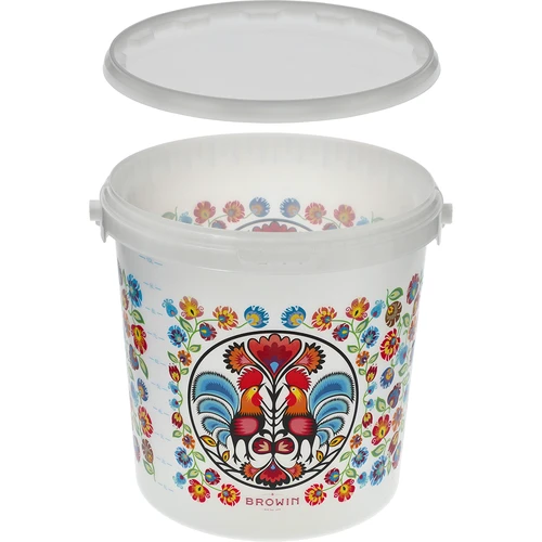 Maistinis kibiras GWIOZDA - su dangčiu, 10 L - 5