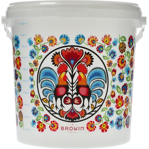 Maistinis kibiras GWIOZDA - su dangčiu, 10 L - 2