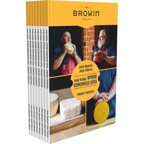 Mano hobis: Naminio sūrio gamyba - knyga (lenkų kalba) - 4