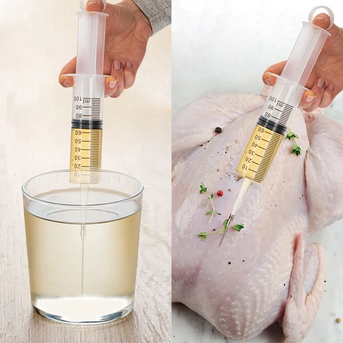 Marinavimo švirkštas 100 ml + 2 adatos - 8