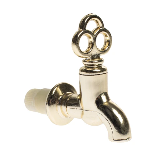 Mažas plastikinis kranelis dekoratyviniams stikliniams indams