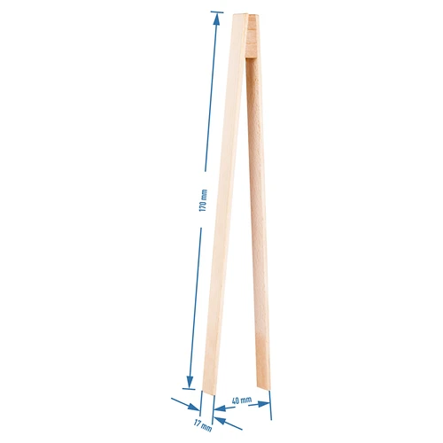 Medinės žnyplės 17 cm - 2