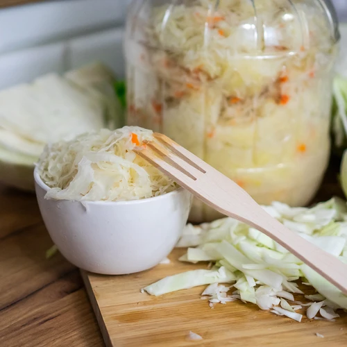 Medinė šakutė kopūstams 25 cm - 2