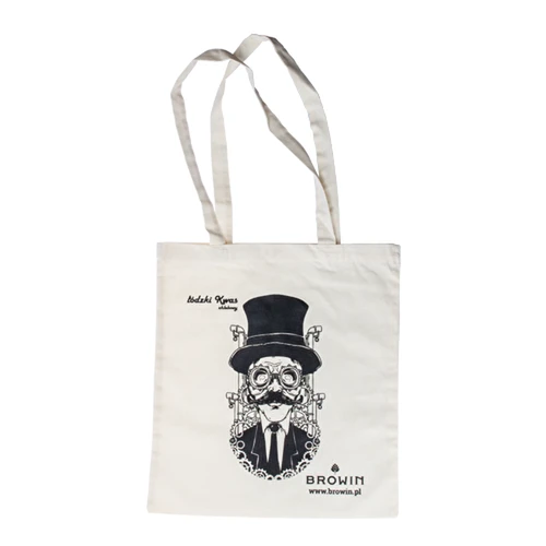 Medvilniniai krepšiai su spauda - mišrus rinkinys, 10 vnt. - 5