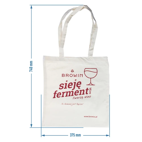 Medvilninis krepšys - sėju fermentą - 2