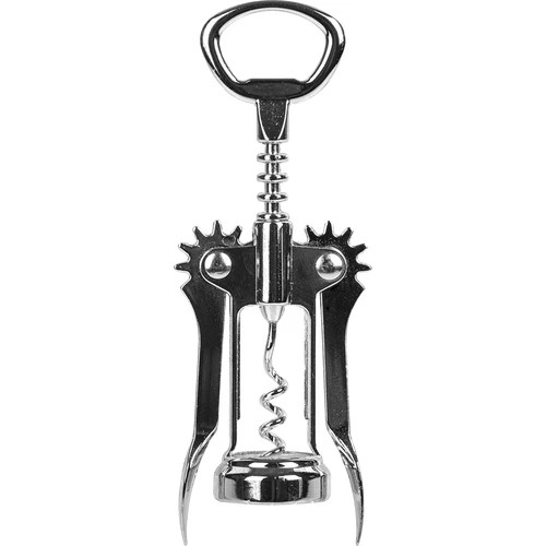 Metalinis kamščiatraukis - tradicinis - sidabrinis