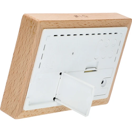 Meteorologinė stotelė (RCC,DCF) - elektroninė, belaidė, su apšvietimu, su jutikliu, balta - 5