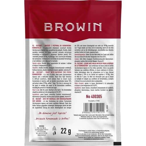 Mielės Restart - 22 g - 2