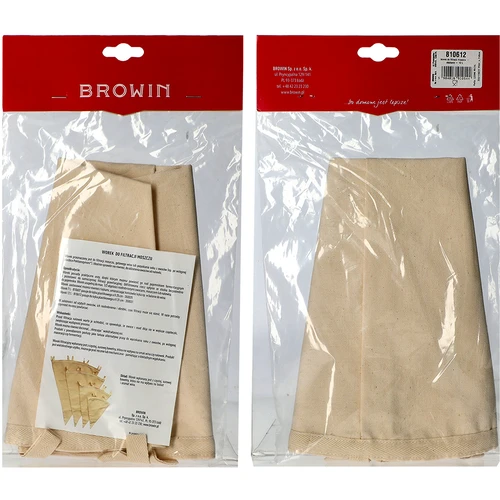 Misos filtravimo maišas - kūginis - 12 l - 2