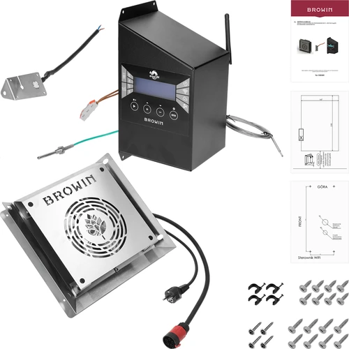 Modulių rinkinys su Wi‑Fi valdikliu – dragON IQ 2,7 kW, sodo rūkykloms - 2