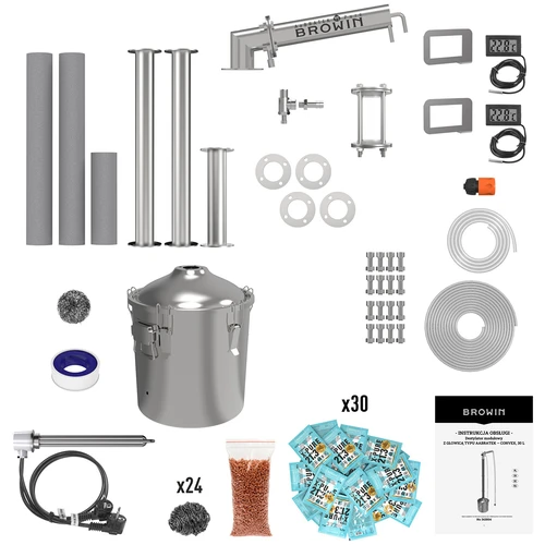 Modulinis distiliatorius Convex 30 l elektrinis - Aabratek - 4