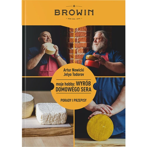 Moje hobby: Wyrób domowego sera - książka (w j. polskim)