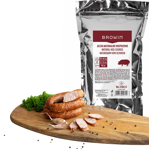 Natūralios kiaulinės žarnos 28/30, 90m - 2