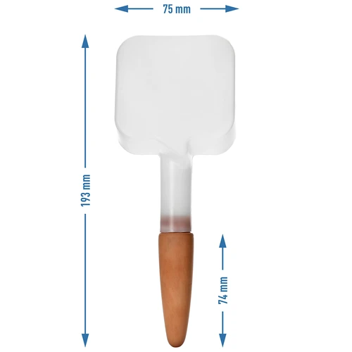 Nawadniacz do roślin - tabliczka biała z ceramiczną nóżką, 200 ml - 5