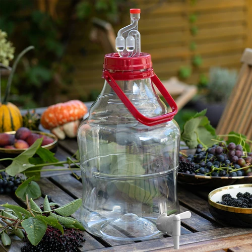 Nedūžtantis 25 l balionas su rankena ir kraneliu - 14