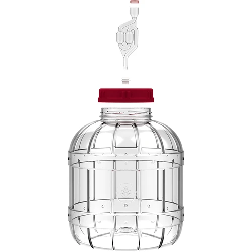 Nedūžtantis, daugiafunkcis fermentacijos stiklainis, 8 l - 3