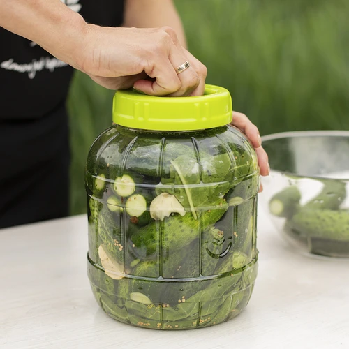 Nedūžtantis, daugiafunkcis stiklainis, 3 L - 3