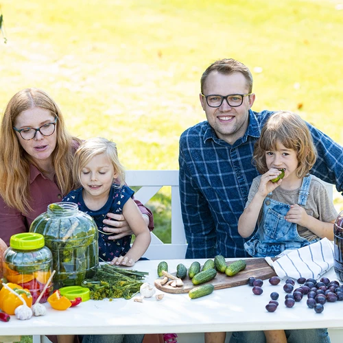 Nedūžtantis, daugiafunkcis stiklainis, 3 L - 5