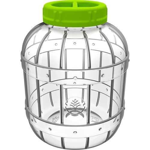 Nedūžtantis, daugiafunkcis stiklainis, 5 l