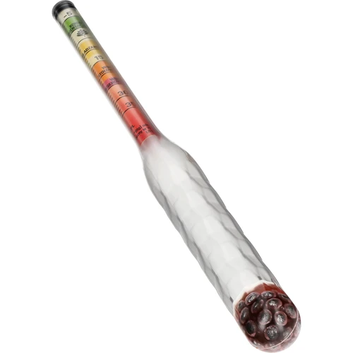 Nedūžtantis sacharometras su mėgintuvėliu, matavimo diapazonas: -5–35 °Blg - 2