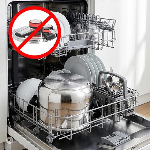 Nerūdijančio plieno greitpuodis, 6 L - 9