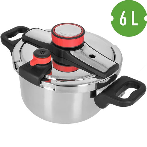 Nerūdijančio plieno greitpuodis, 6 L - 3