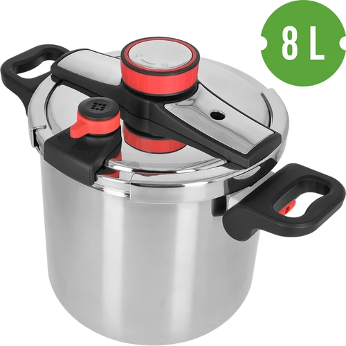 Nerūdijančio plieno greitpuodis, 8 l - 3
