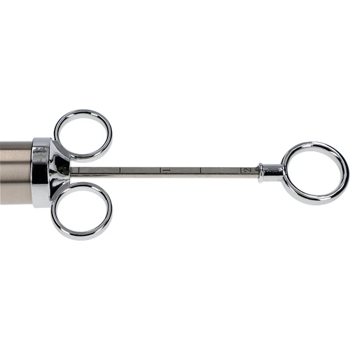 Nerūdijančio plieno injektorius 60 ml + 2 adatos - 6