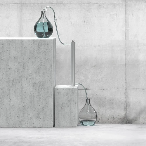 Nerūdijančio plieno pakabinama filtravimo kolona, rinkinyje priedai ir aktyvinta anglis - 9