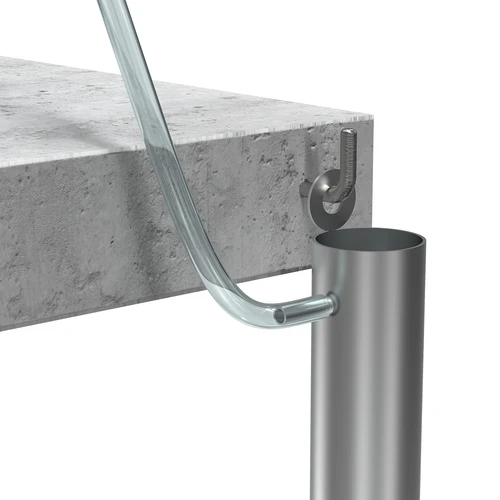 Nerūdijančio plieno pakabinama filtravimo kolona, rinkinyje priedai ir aktyvinta anglis - 10