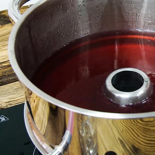 Nerūdijančio plieno sulčių garintuvas su garinimo įdėklu 5 l - 16