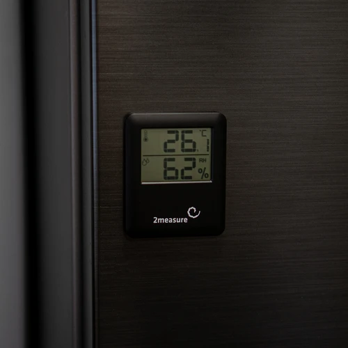 Orų stotelė – elektroninė, belaidė, juoda - 8