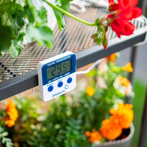 Orų stotelė – elektroninė, su zondu, balta - 7