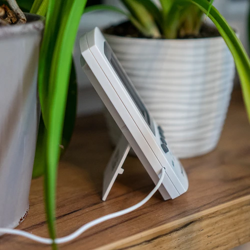 Orų stotis – elektroninė, su zondu, balta - 9